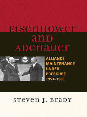 cover image of Eisenhower and Adenauer